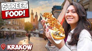 Polish STREET FOOD TOUR! (First Time in Krakow, Poland)