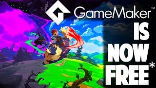 GameMaker Is Now FREE!  ...ish.