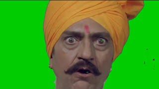 Green screen video Bollywood actor Amrish Puri full dialogue chroma key