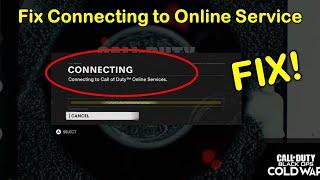 How to Fix Connecting to Online Services Error Call of Duty Black Ops Cold War