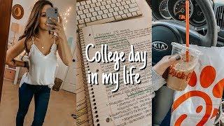 college day in my life: class, college algebra hw, new gym