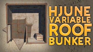 NEW Hjune's Variable Roof Bunker (2021) Rust Tutorial!