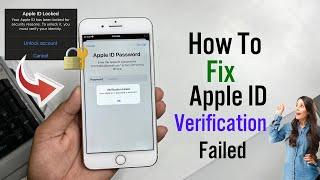 How To Fix Apple ID Verification Failed | How To Solve Apple ID Locked | Apple ID Locked Joyoshare |