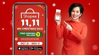 Shopee 11.11 Big Christmas Sale with Shopee's New Brand Ambassador: Kris Aquino!