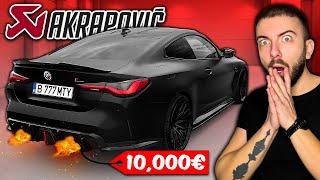 NOUA EVACUARE AKRAPOVIC DE 10.000€ | BMW M4 COMPETITION