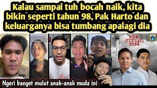 Cerdas Banget! Reaksi Komentar anak-anak muda Kaesang Maju Pilgub, "Tidak masuk di Nalar kami"!