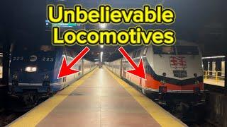 Locomotives Take Over NYC Tracks!