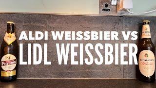 Lidl Patronus Weissbier Vs Aldi Rheinbacher Weissbier | Budget Supermarket Weissbier Review