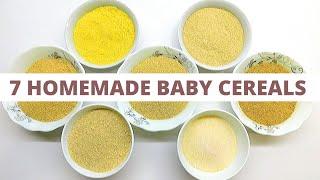 How To Make Cereal Powder For Baby | 6+ / 7+ / 8+ Months Baby | How To Make Cereal Powder At Home