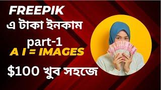 Freepik Bangla tutorial | Freepik earning | freepik full course | N jahan it