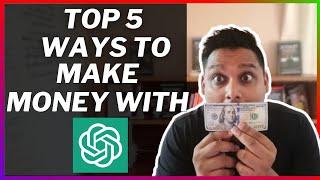 How To Make Money Online With Chatgpt AI Bot in 2023 - TOP 5 CREATIVE WAYS