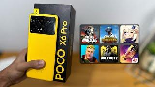 Prueba de GAMING EXTREMAPoco X6 Pro  Warzone Mobile, PUBG, Genshin Impact, Fortnite, Free Fire..