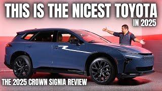 This is The Nicest Toyota in 2025! The Crown Signia Review