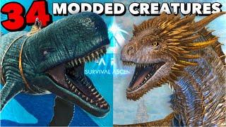 34 Best Modded Creatures In Ark Ascended!