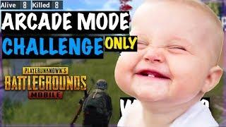 Arcade Mode Only Challenge PUBG Mobile | Live Insaan