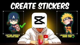 How to create STICKERS in CapCut