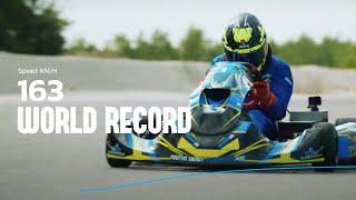 WORLD'S FASTEST Commercial Electric Go-Kart | TOP SPEED RECORD 163 km/h | 101 MPH