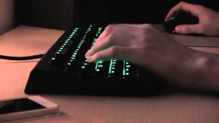 1 Hour of Razer Blackwidow Ultimate 2014 typing [Green Switches]