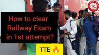 How to clear RAILWAY EXAM in 1st attempt | Strategy to crack RRB Exams in first attempt | ALP / RPF