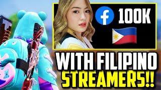 PLAYING WITH FAMOUS FILIPINO STREAMERS!! | PUBG Mobile