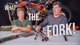 Motorcycle Forks & Cartridges - Explained