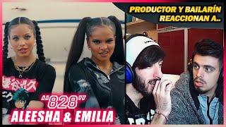 Aleesha & Emilia - 828 |  Paulo Londra vuelve? |  Reacción Productor y Bailarín  | #NeckeYBisweik