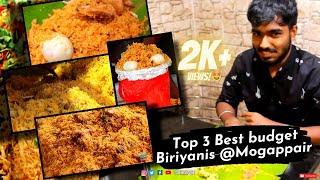 Top 3 Best Budget Biryanis you must try @mogappair | In tamil | beingbogan