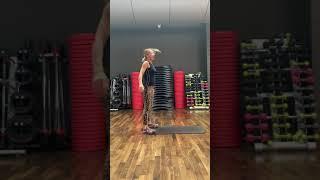 IRINA K FITNESS    How To Perform THE  KICK SITS