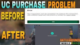 FIX UC PURCHASE ERROR | TRANSACTION CANNOT BE COMPLETED | EASY TWO STEP | #HSBLIVE | @HSBstillRollinG