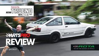 Toyota AE86 Sprinter Trueno GTV Review | Rota Wheels x PartsPro.ph