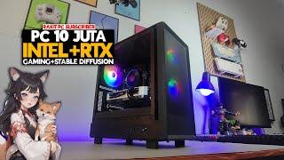 RAKIT PC PAKE INTEL+RTX Dengan Budget 10 Juta Yang Bisa Semuanya