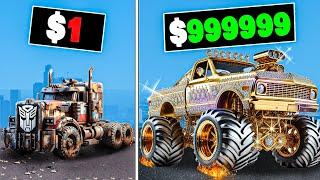 $1 to $1,000,000 Trucks in GTA 5