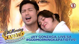 Güd Morning Kapatid! | Jay Gonzaga, ipinalamas ang kanyang singing talent!