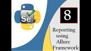 Selenium Python : Reporting using Allure Framework[CL/Wtsapp: +91-8743913121-to Buy Full Course]