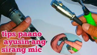 Huwag itapon ang sirang microphone./tips paano ayusin ang mic #tutorial @jovsd.i.yprojects #diy
