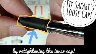 How to fix loose LAMY Safari Cap (and disassemble Safari Cap) (text narration only)