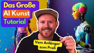 Kunst mit künstlicher Intelligenz! In nur 15 Minuten weißt du alles über AI Art!