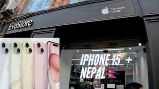 Iphone 15 plus purchased in nepal || Evostore