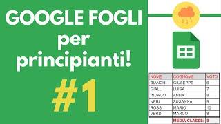 Google Fogli: cosa è e come creare un foglio di lavoro