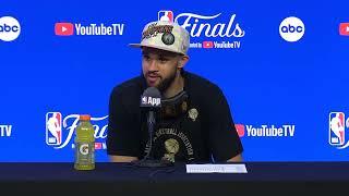 Derrick White PostGame Interview | Dallas Mavericks vs Boston Celtics