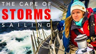 GALE FORCE WINDS | Sailing the Cape of STORMS | The Southernmost Tip of Africa Ep.125