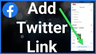 How To Add Twitter Link To Facebook