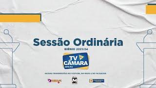 SESSÃO ORDINÁRIA DA CÂMARA CIPÓ | 03/06/2024