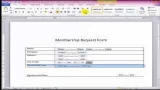 How to create fillable forms in Word