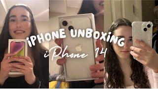 Unboxing my new iPhone 14!!