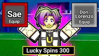 What Can 300 LUCKY SPINS Get in Blue Lock Rivals?