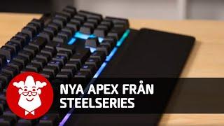 SteelSeries nya tangentbord - Apex 3 och Apex 5