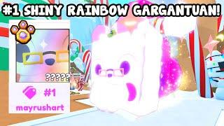 I HATCHED 1ST RAREST SHINY RAINBOW GARGANTUAN PET In Pet Simulator 99!