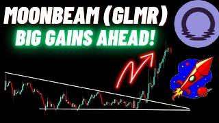 Moonbeam GLMR Crypto Coin Breaks Out! | Big Gains Ahead!