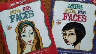 How to Draw MORE Fun Fab Faces ~ Official Book Flip Through